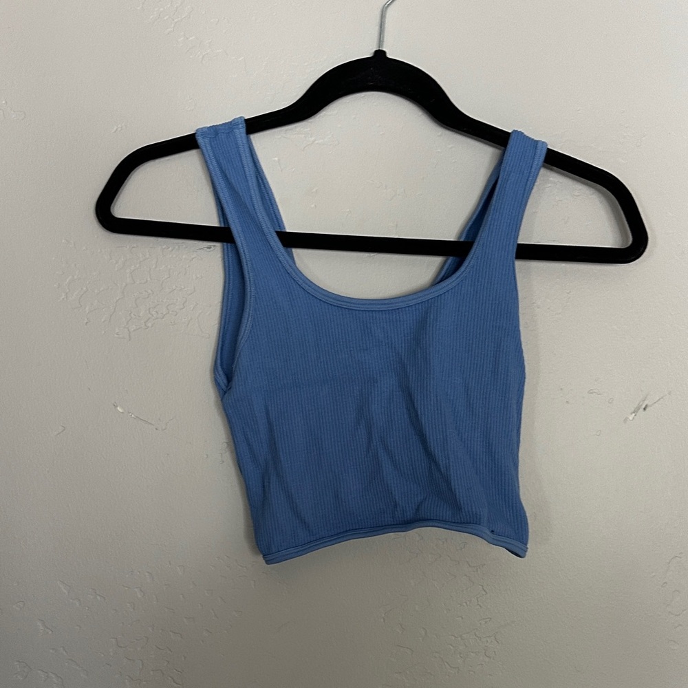 Urban Outfitters Blue Crop Top